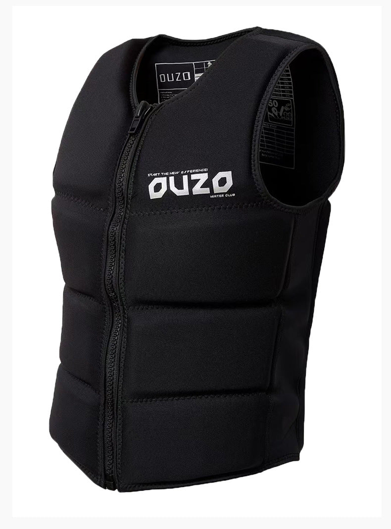 Mens Neoprene Wakesurf Comp Vest - Designed Exclusively for Wake Surfing, but Great for All Other Watersports Activities!