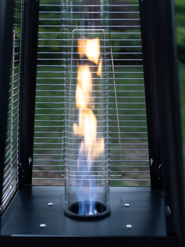 Commercial Landscape Real Fire Tower-Shaped Courtyard Gas Heater