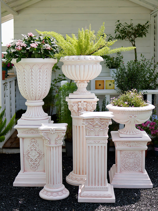 European-Style Wedding Display Plaster Roman Column