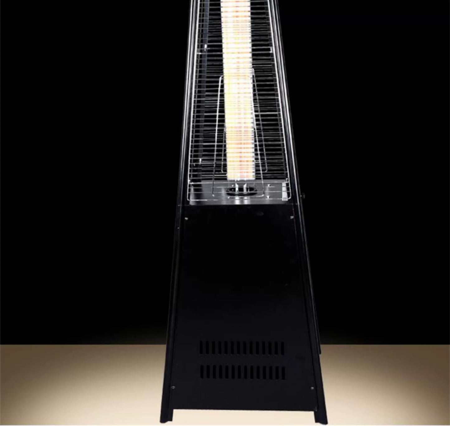 Commercial Landscape Real Fire Tower-Shaped Courtyard Gas Heater