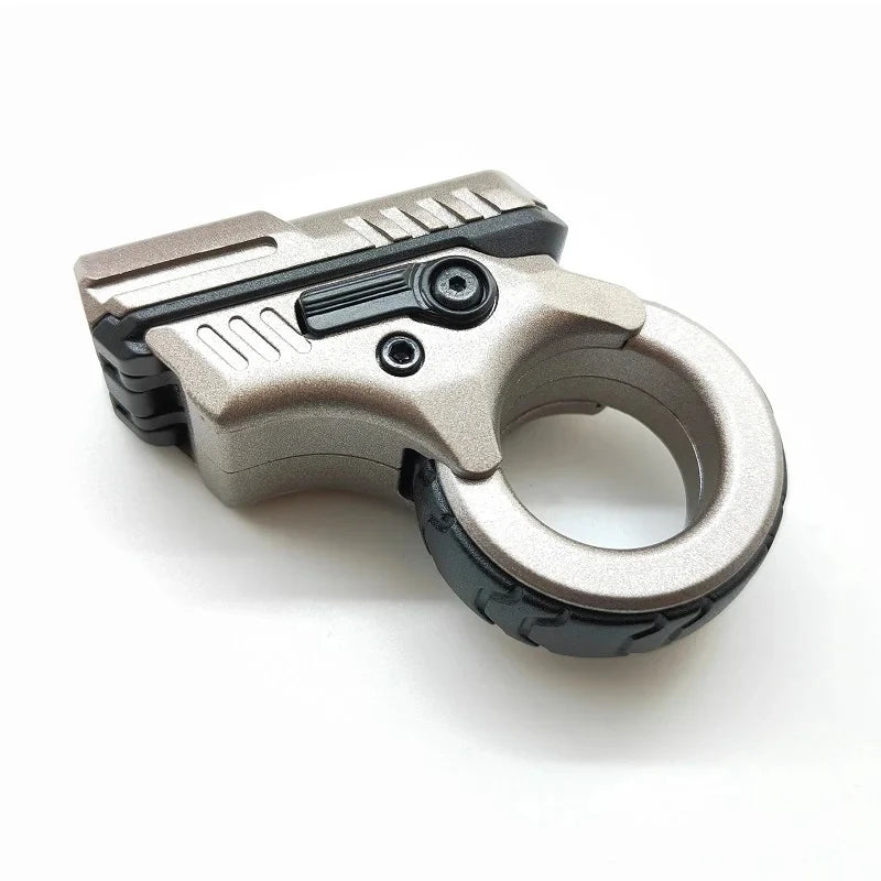 AZu Fidget Slider Toys EDC Alloy Zoom Ratchet Wheel Gyro Fidgeting Hand Fidget Spinner Anti Stress Sensory Toys