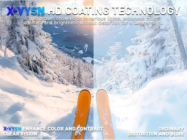 Kapvoe New Photochromic Ski Snowboard Mask Goggle Men UV400 Protection Women Glasses Magnetic Attraction Anti-Fog Skiing Goggles