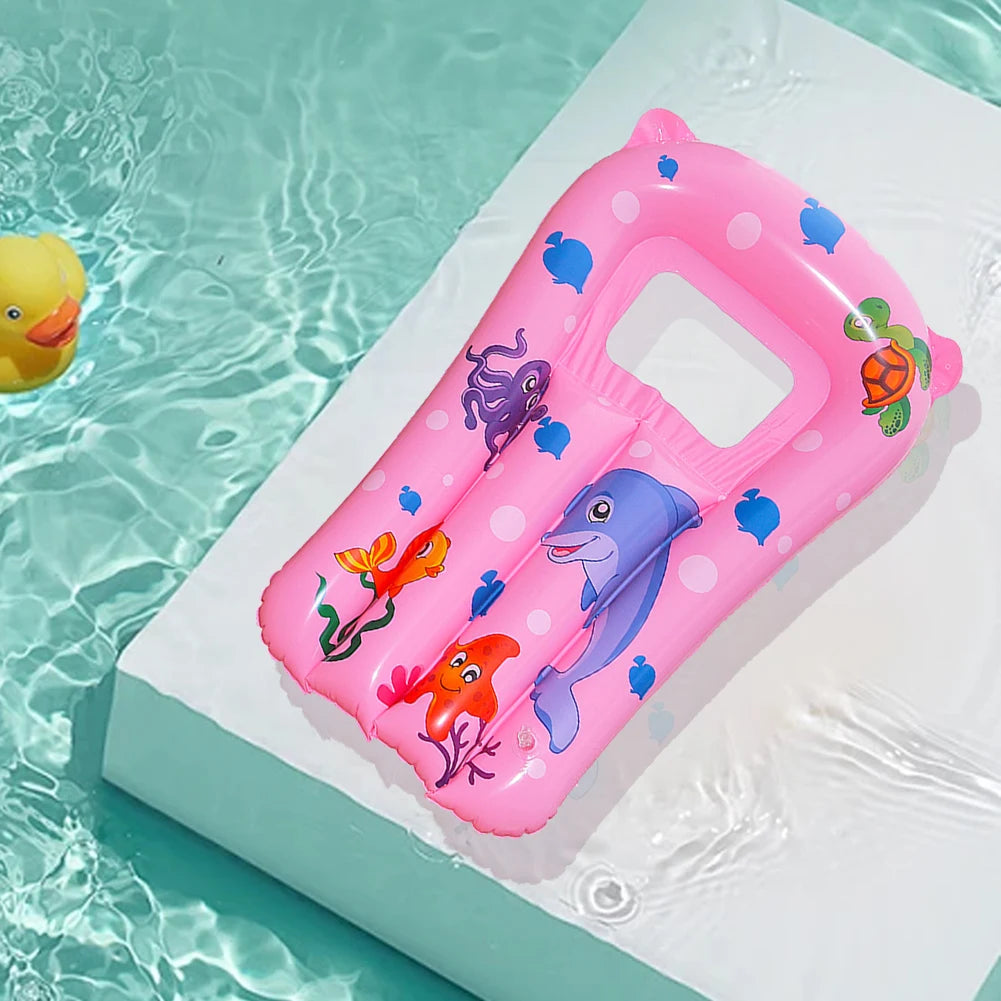 for Kids PVC Water Hammock Recliner Inflatable Floating Row Swimming Mattress Children Sea Swimming Pool Party Lounge Bed