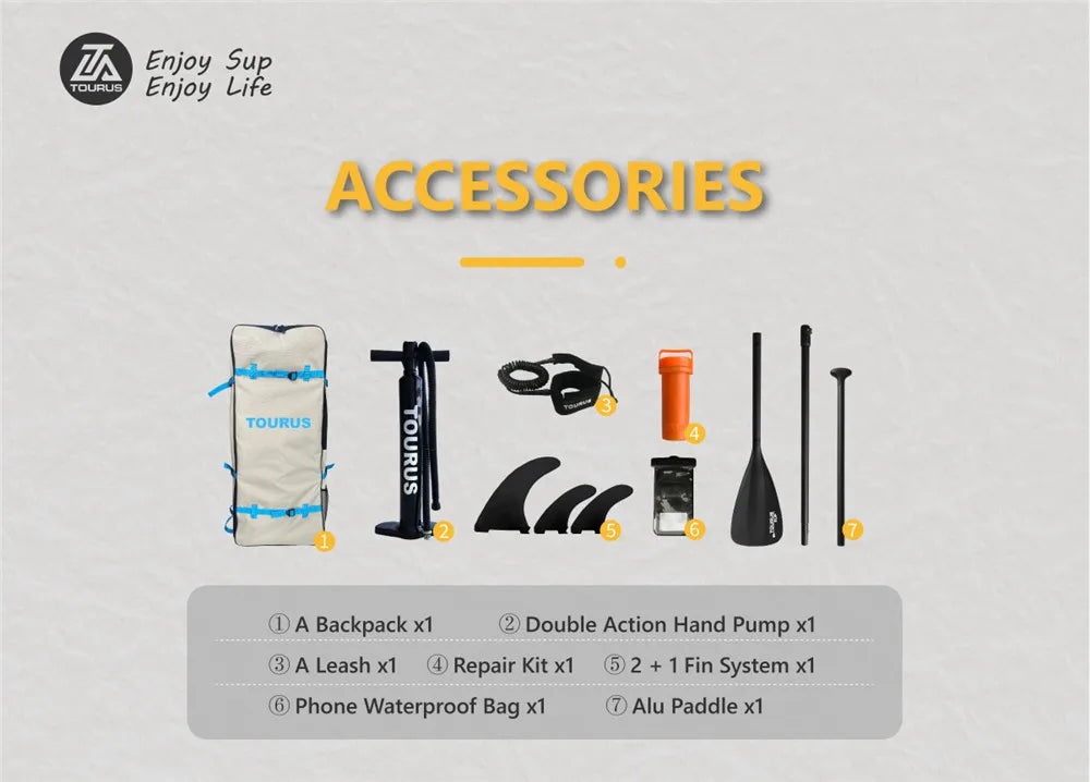 TOURUS  blue wood double layers sup boards melting inflatable stable stand up paddle board 11feet 33inch