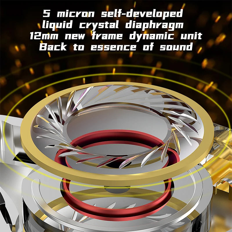 KZ ESX Special Edition Wired Earphones 12MM Dynamic Bass Earbuds In Ear Monitor Headphones Sport Noise Cancelling HIFI Headset