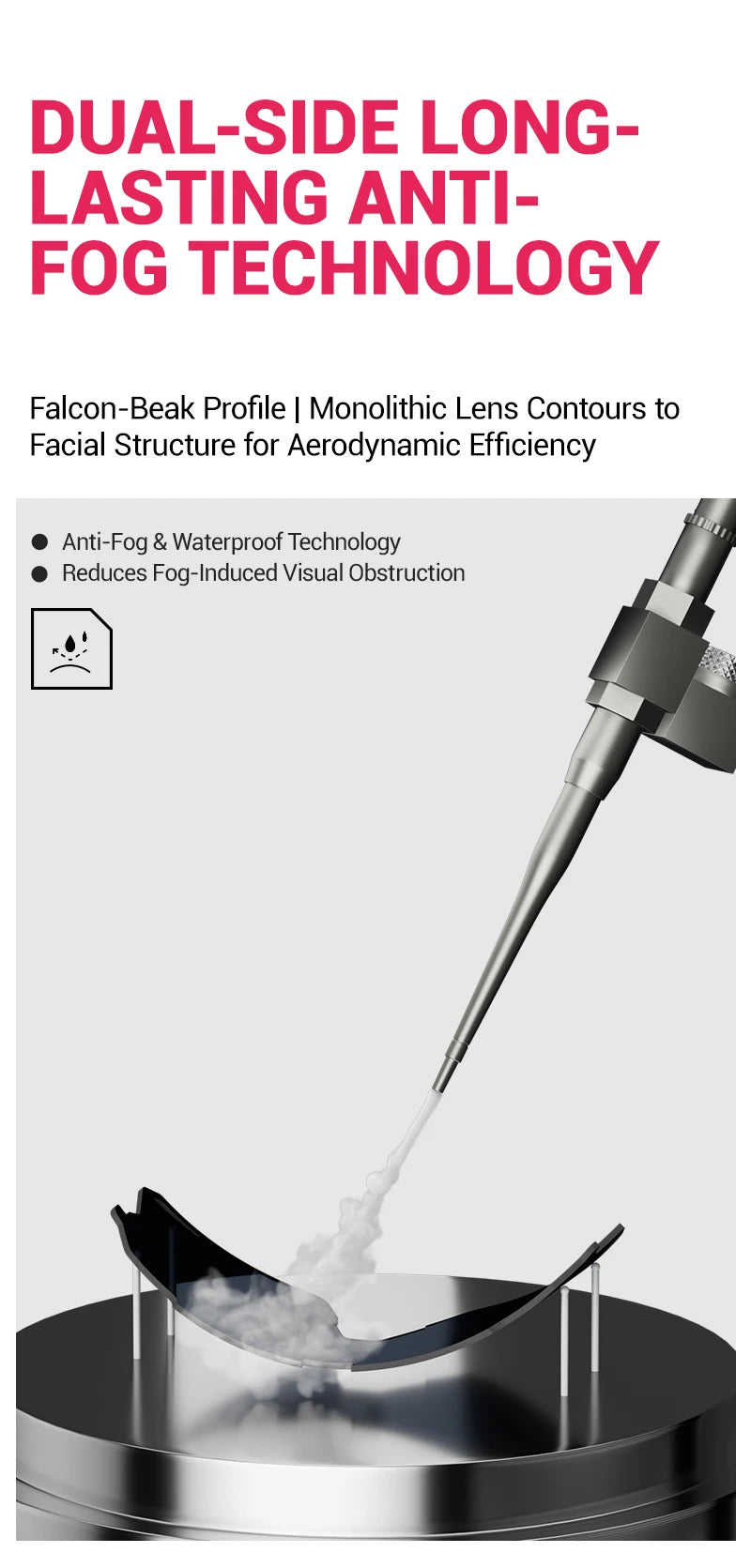 KAPVOE Ski Goggles Magnetic Double-Layer Anti-Fog Impact-Resistant Lenses Suitable for Male Female Teenagers UV400 Protection