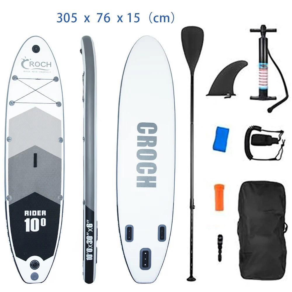 TOURUS  blue wood double layers sup boards melting inflatable stable stand up paddle board 11feet 33inch