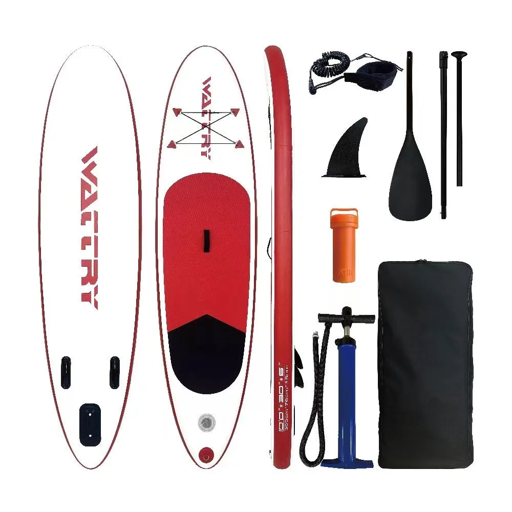 TOURUS  blue wood double layers sup boards melting inflatable stable stand up paddle board 11feet 33inch