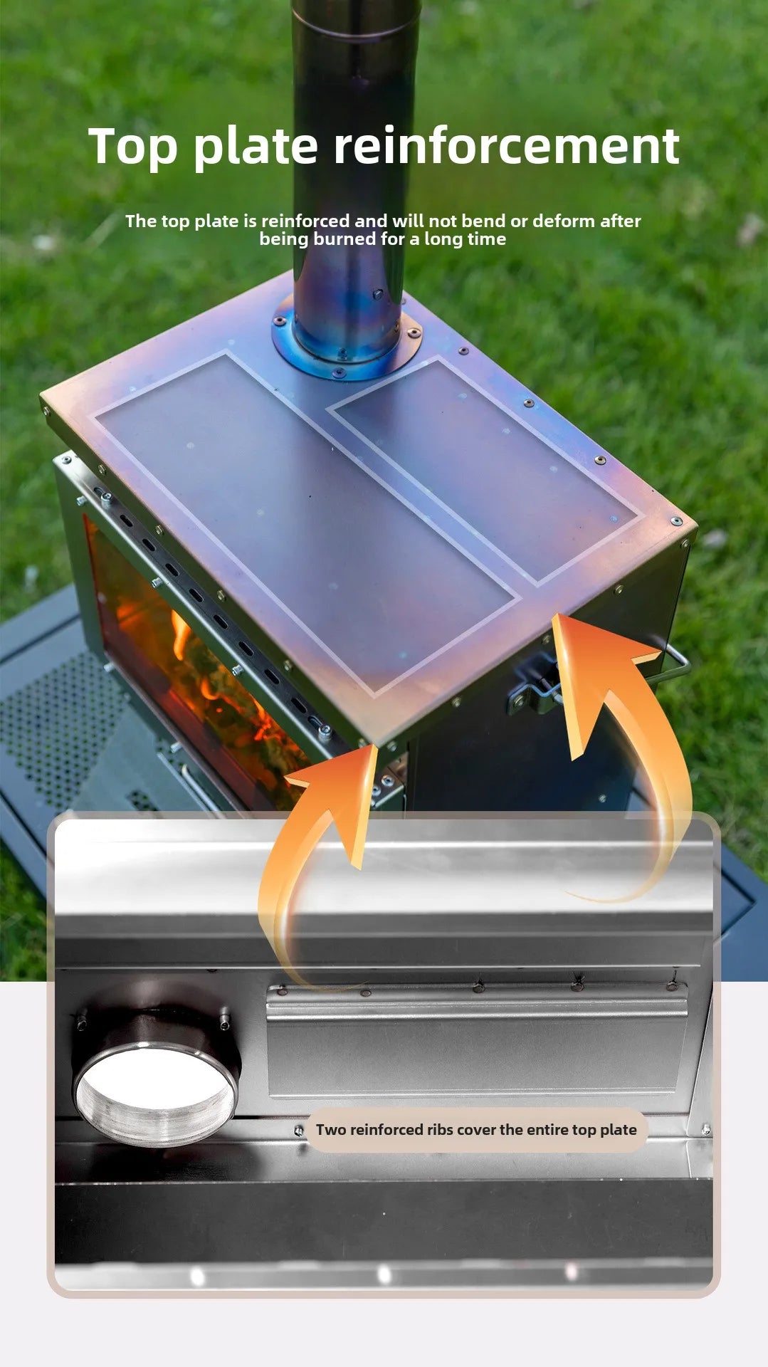 Firewood Fireplace Master Firewood Fireplace Outdoor Winter Heating Furnace Firewood stove Camping