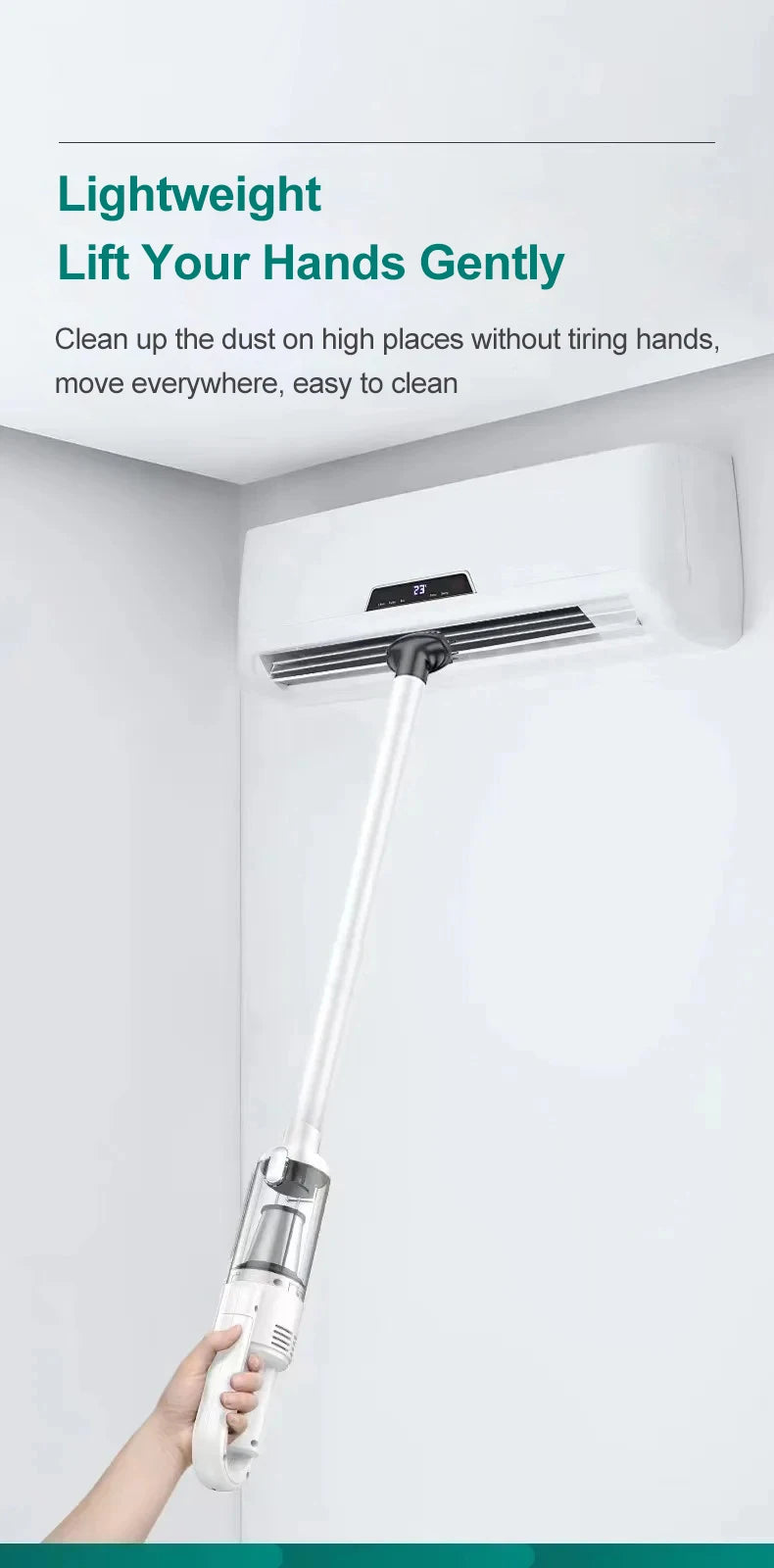 Multifunctional Handheld Vacuum Cleaner Powerful Suction 15000pa Filter Wireless Vacuum Cleaner for Pet hair Floor Household