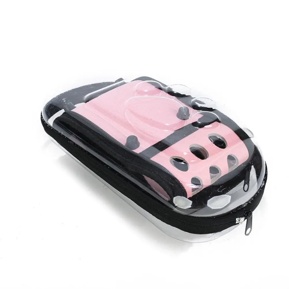 Breathable Pet Shoulder Crossbody Bag Foldable Portable Cat Backpack Collapsible Large Capacity Pet Outing Bag Outdoor Travel