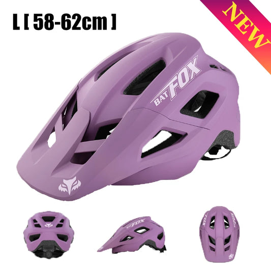 BAT FOX Helmet New Cycling MTB Bicycle Helmet Road Mountain Bike Helmet Ultralight Racing Riding Cycling Helmet casco ciclismo