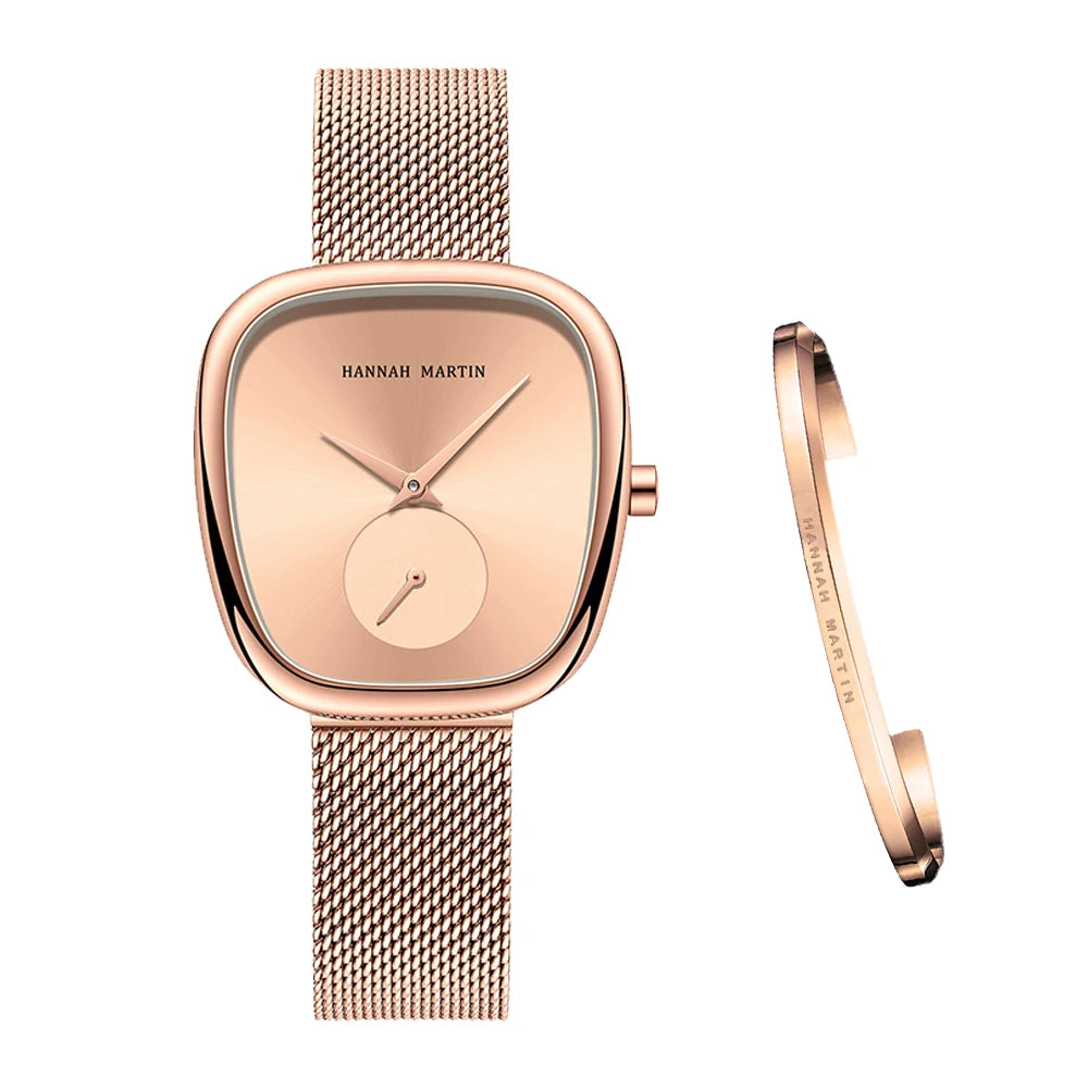 Women's Watch Top Brand Fashion Luxury Japan Movement Original Design Waterproof Quartz WristWatch Bracelet Women Watch Gift Box