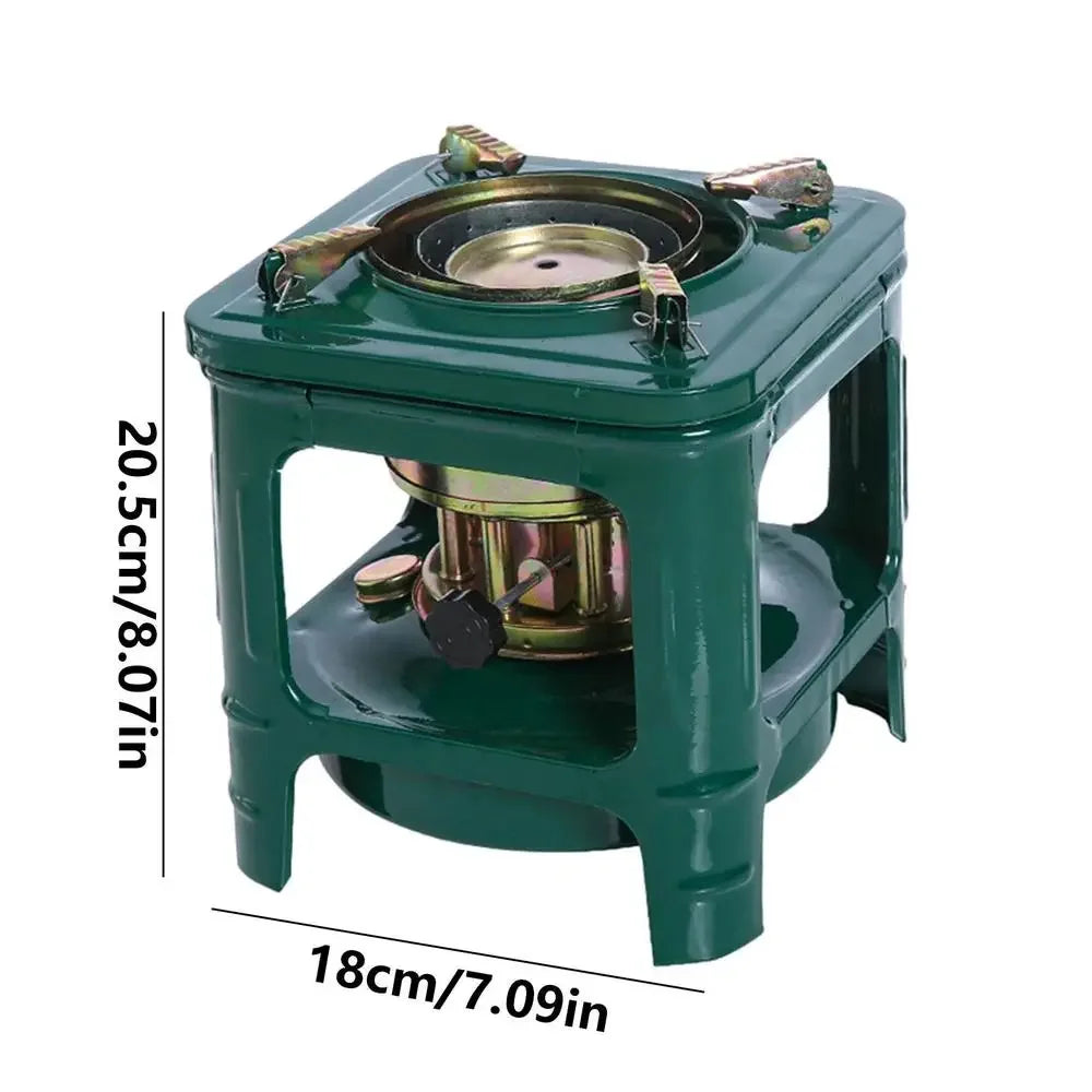Camping Wind Proof Gas Burner Outdoor Heating Stove Gas Stove Portable Propane Heater Strong Fire Stove Heater Picnic Tourist