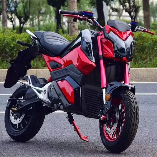 Scooter High Speed 72V 3000W Battery Car Can Be Licensed Sports Car Street Car Electric Motorcycle