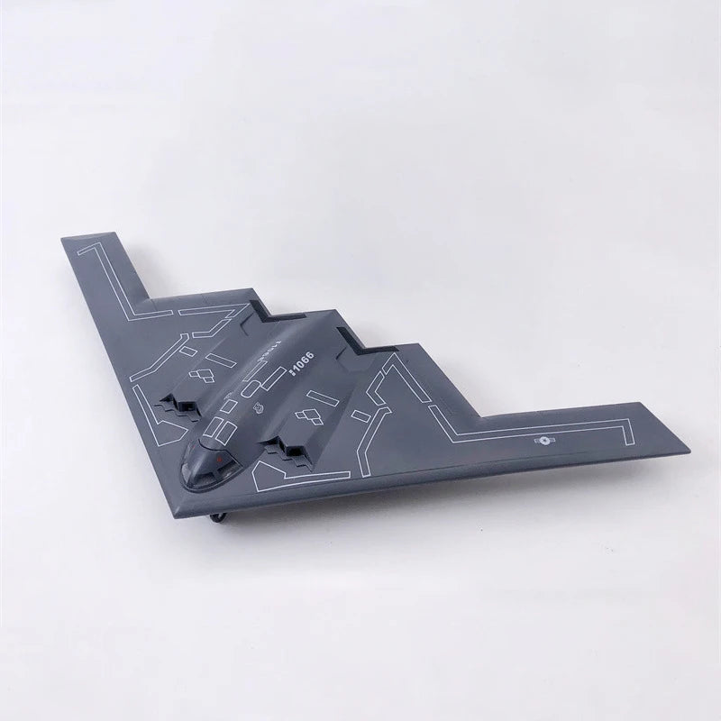Diecast 1/200 Scale B2 USAF B-2A Bomber Aircraft Airplane Plane Replica Model Toy For Display Collection Holiday gifts