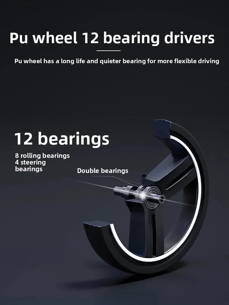 A Foldable, Multifunctional Stroller That Can Be Carried on An Airplane. It Can Be Disassembled Into A Lightweight Baby Bike.