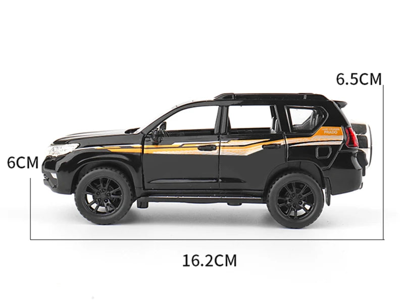 1:32 Toyota Prado SUV Alloy Car Diecasts Metal Toy Vehicles Car Model Collection LAND CRUISER Simulation Car Model Toy Gift