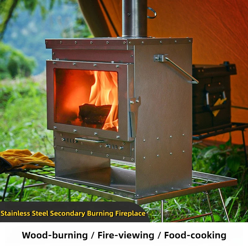 Firewood Fireplace Master Firewood Fireplace Outdoor Winter Heating Furnace Firewood stove Camping