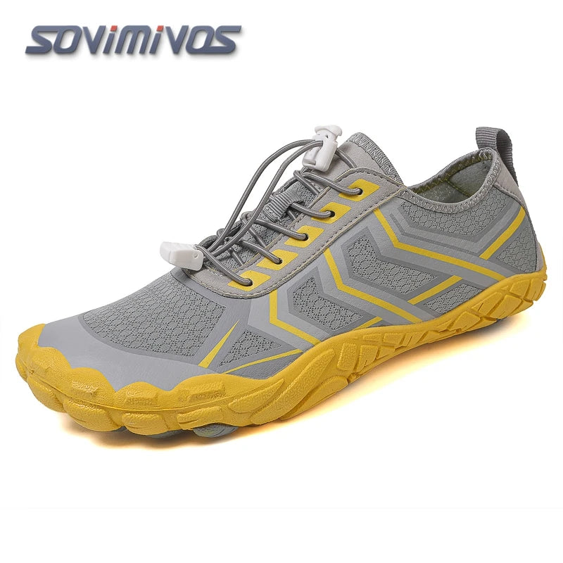 Green Water Shoes For Men Aqua Upstream Shoes New Breathable Mesh Beach Sandals Summer Sport Shoes Women Swimming Shoes Slippers