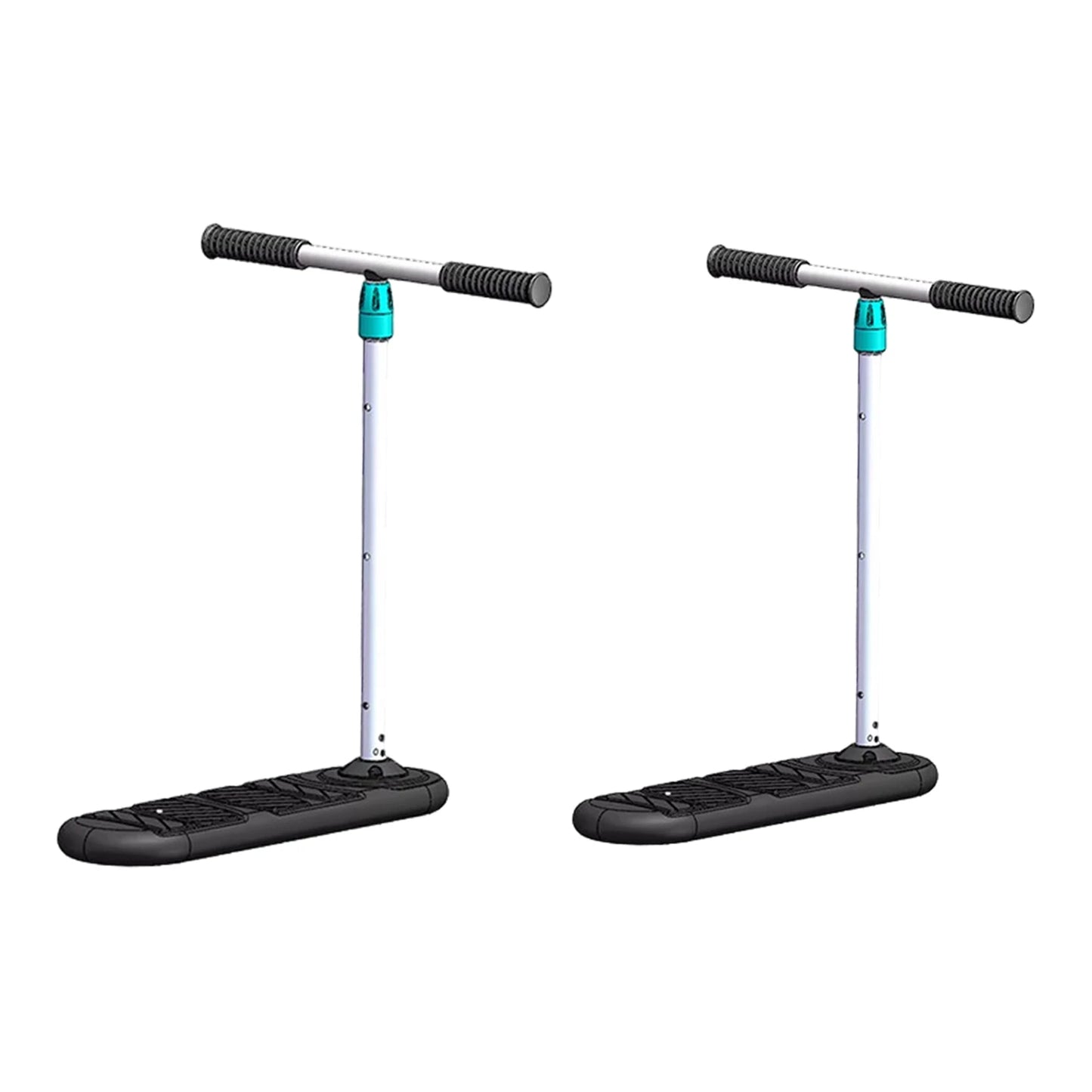 Trampoline Scooter Indoors Outdoor Use Scooter Beginners Gear for Kids Aluminum Alloy Trick Scooter for Park Game