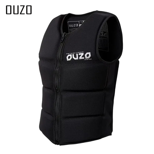 Mens Neoprene Wakesurf Comp Vest - Designed Exclusively for Wake Surfing, but Great for All Other Watersports Activities!