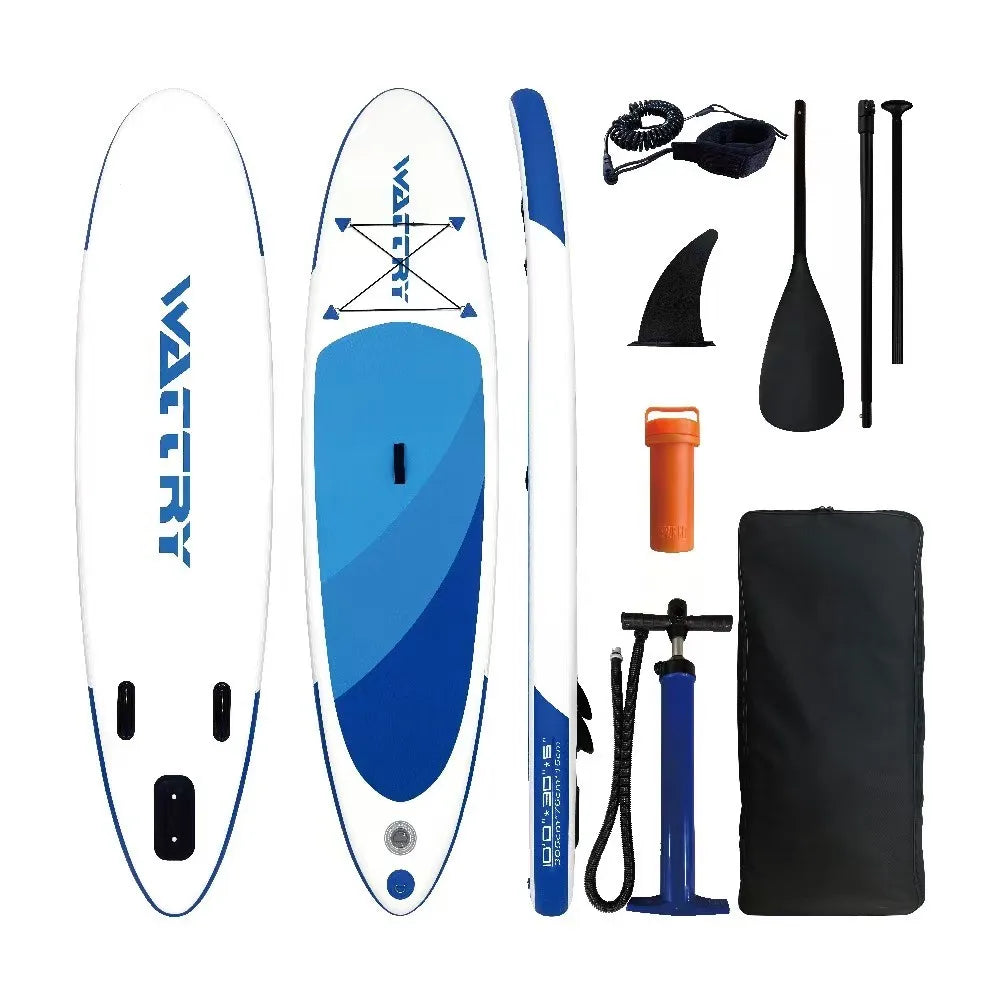 TOURUS  blue wood double layers sup boards melting inflatable stable stand up paddle board 11feet 33inch