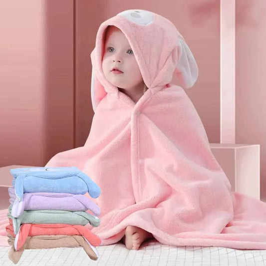 Kids Bathrobe Newborn Super Soft Bath Towel Blanket Warm Sleeping Swaddle Wrap for Infant Boys Girls Toddler Baby Hooded Towels