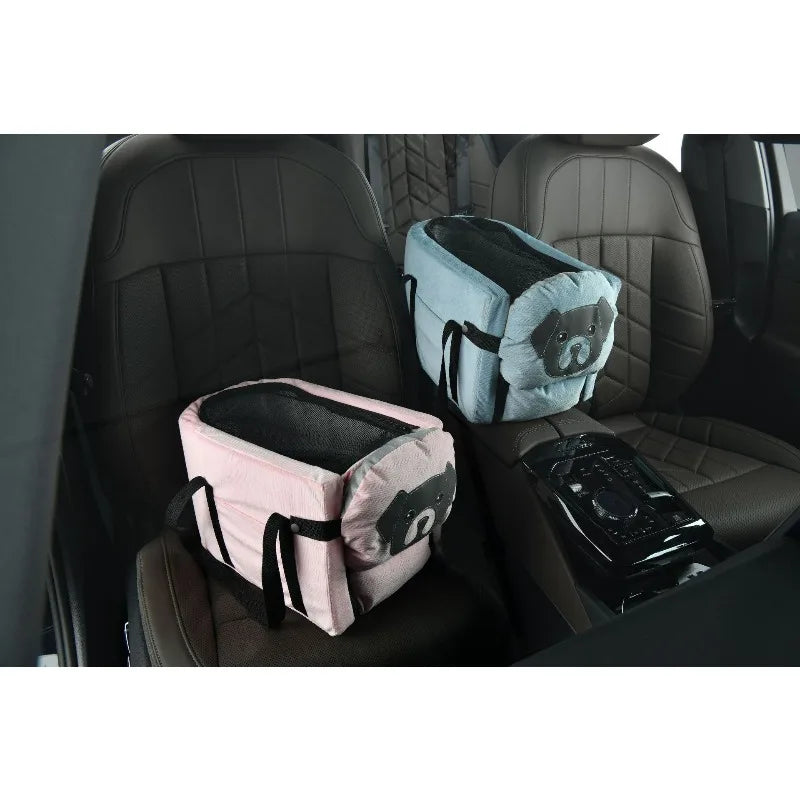 Cute Pet Car Luggage Multifunction Convenient Pet Car Safety Seat Large Capacity Dog Car Backpack Outdoor Travel