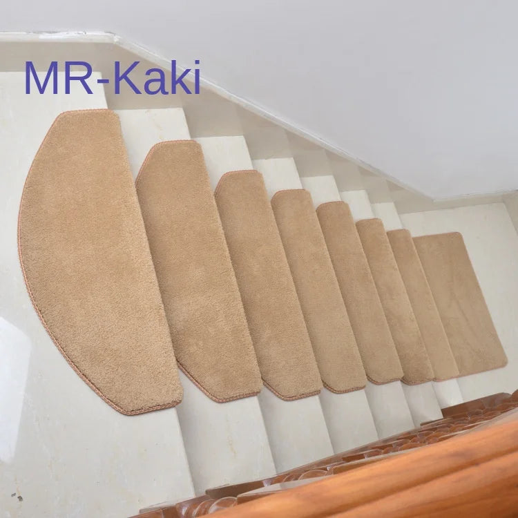 1pc Self-adhesive Non-slip Stair Carpet Mat Floor Staircase Carpets Protector Mats Safety for Kids