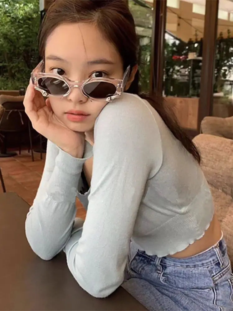 2024 Hip Hop Exaggerated New Vintage High Quality Design Snake Cat Eyes Sunglasses Personality Trend Glasses Male and Female