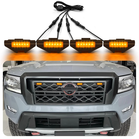 Auto Led Grill Lights For Nissan Frontier 2021 2022 2023 2024 US Version Led Grille Light Auto Accessories