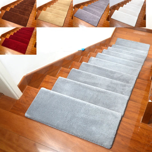 1pc Self-adhesive Non-slip Stair Carpet Mat Floor Staircase Carpets Protector Mats Safety for Kids