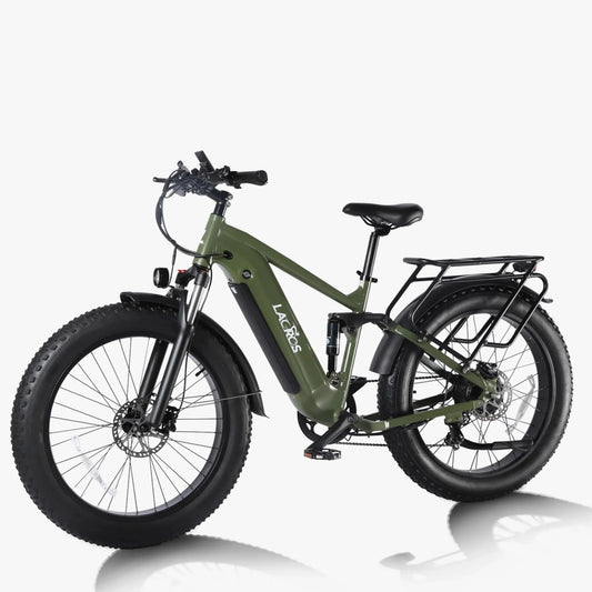 Lacros Thunder Electric Bike 750W(1400W PEAK) , 48V 20AH, 26" x 4.0 Range 60-80km Electric Bike