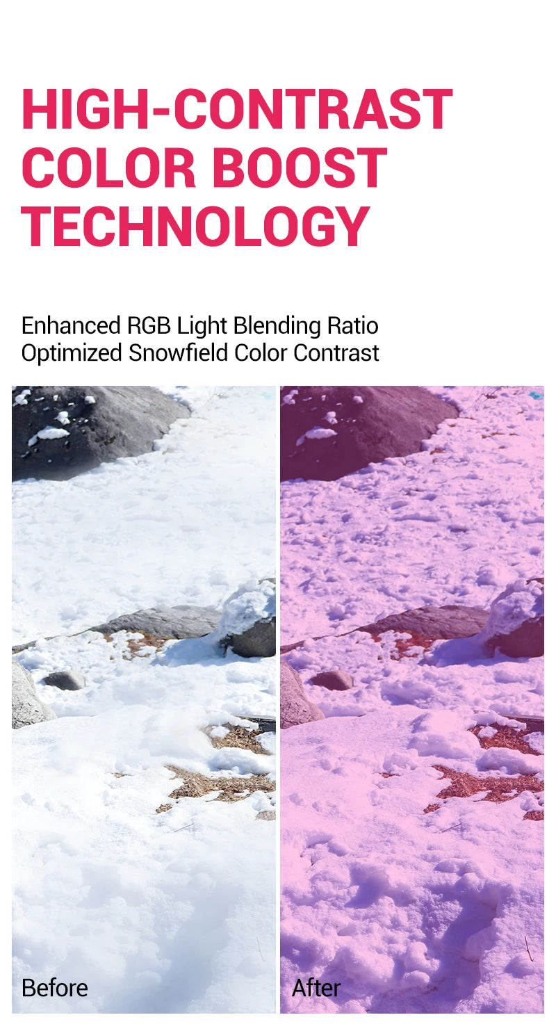 KAPVOE Ski Goggles Magnetic Double-Layer Anti-Fog Impact-Resistant Lenses Suitable for Male Female Teenagers UV400 Protection