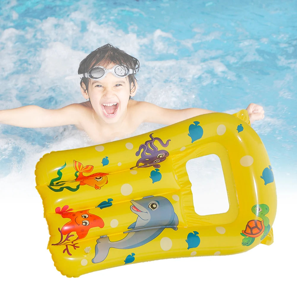 for Kids PVC Water Hammock Recliner Inflatable Floating Row Swimming Mattress Children Sea Swimming Pool Party Lounge Bed