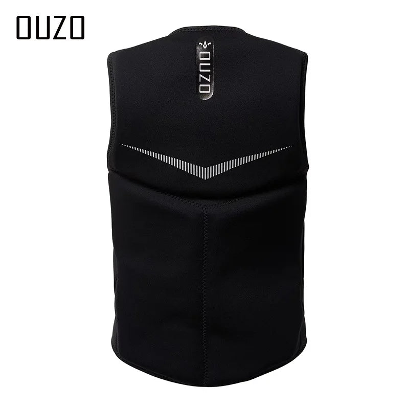 Mens Neoprene Wakesurf Comp Vest - Designed Exclusively for Wake Surfing, but Great for All Other Watersports Activities!