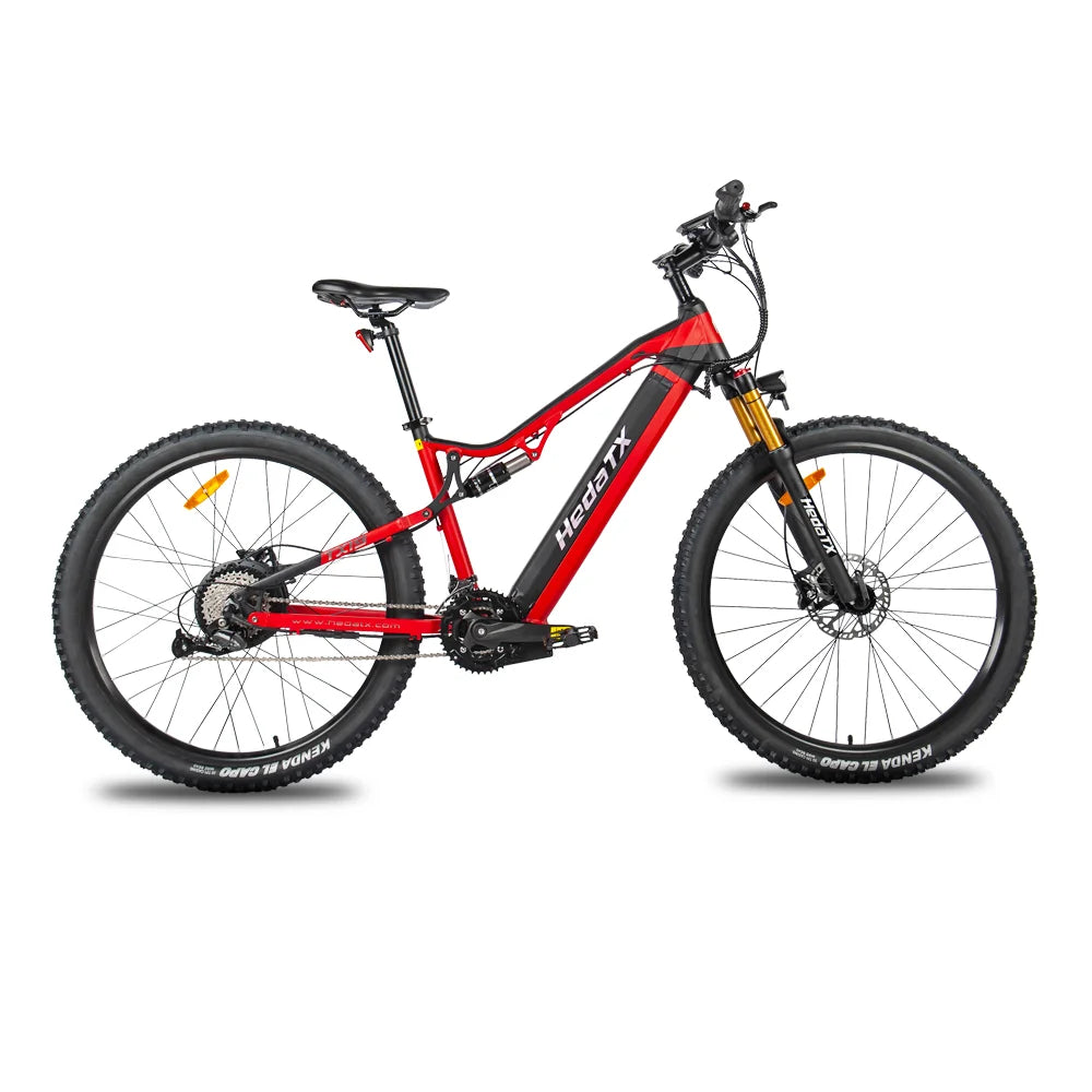 EU 2025 New Heda-TX19 29Inch Speed sensor Electric Bicycle 1000W 48V19.2AH Hydraulic Brake Ebike with Full Suspension  27 Speed