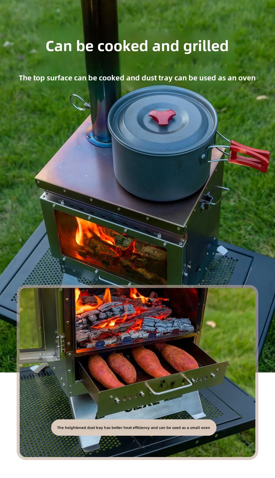 Firewood Fireplace Master Firewood Fireplace Outdoor Winter Heating Furnace Firewood stove Camping