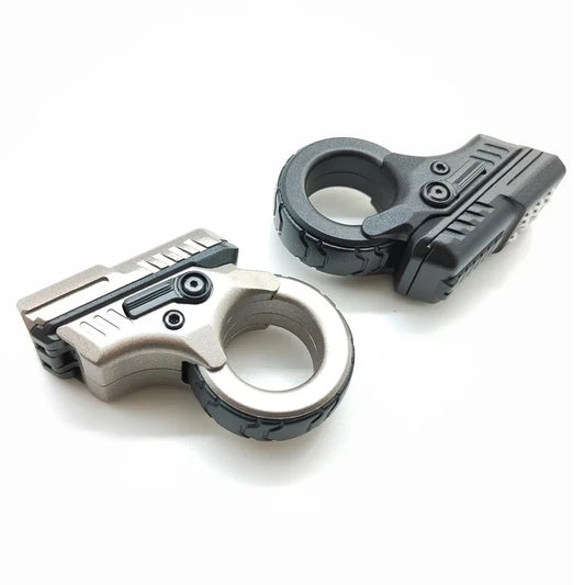 AZu Fidget Slider Toys EDC Alloy Zoom Ratchet Wheel Gyro Fidgeting Hand Fidget Spinner Anti Stress Sensory Toys