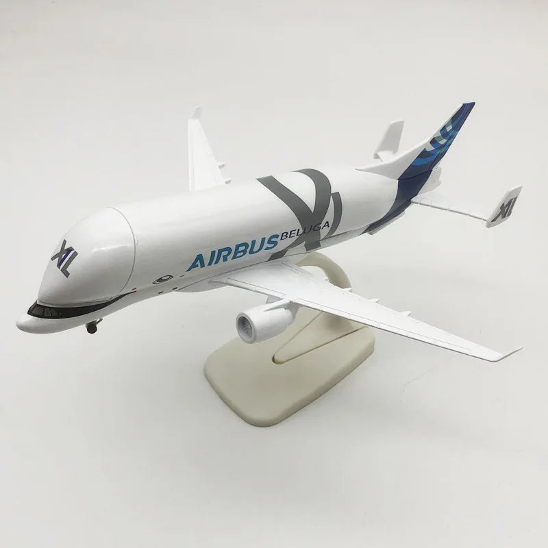 Diecast 20CM A330 Beluga Whale Airline Airplane Plane Aircraft Alloy Model Toys Plane Model Building Kit Model Plane Airplanes