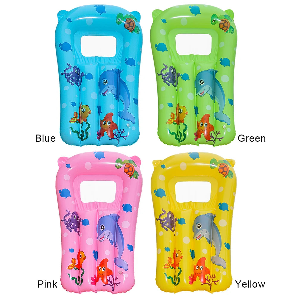 for Kids PVC Water Hammock Recliner Inflatable Floating Row Swimming Mattress Children Sea Swimming Pool Party Lounge Bed