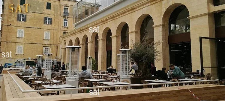 #For 2KW Flame Column Gas Patio Heater New Outdoor Patio Gas Heater