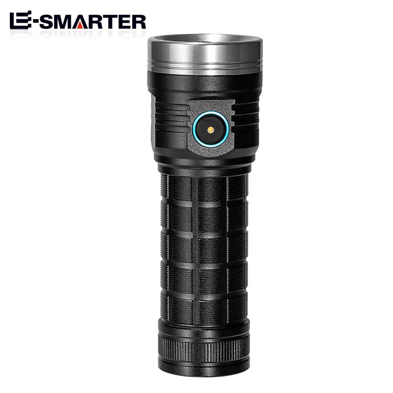 8LED Flashlight Outdoor Super Bright Emergency Torch 5 Lighting Modes Rechargeable Hiking Camping Tactical Flashlight 4000 Lumen