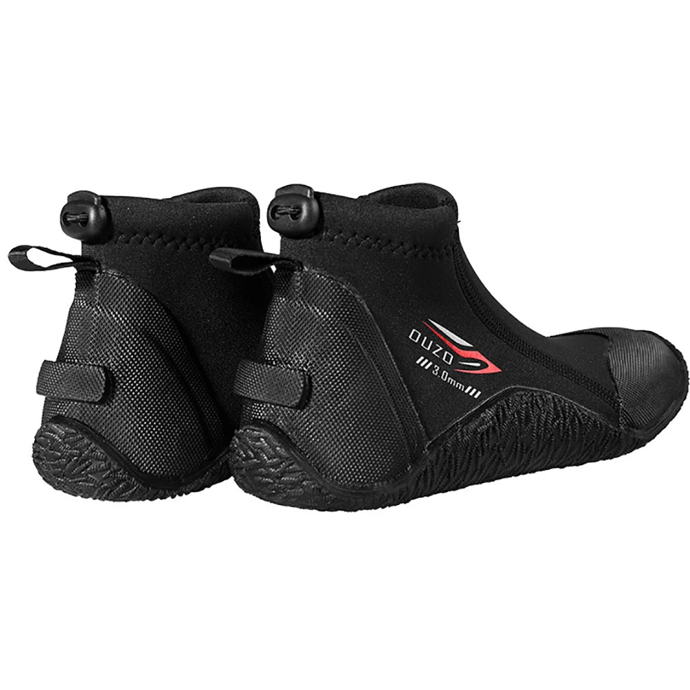 3MM Short Diving Boots Neoprene Scuba Diving Snorkeling Water Shoes Beach Surfing Anti Slip Boots Snorkeling Spearfishing Shoes