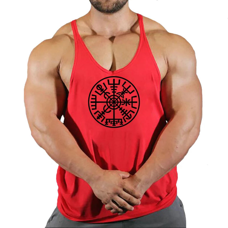 Gym Vest Fitness Shirt Muscle Man Singlet Men Tank Tops Stringer Sleeveless Sweatshirt Men's Singlets Top for Fitness Clothing
