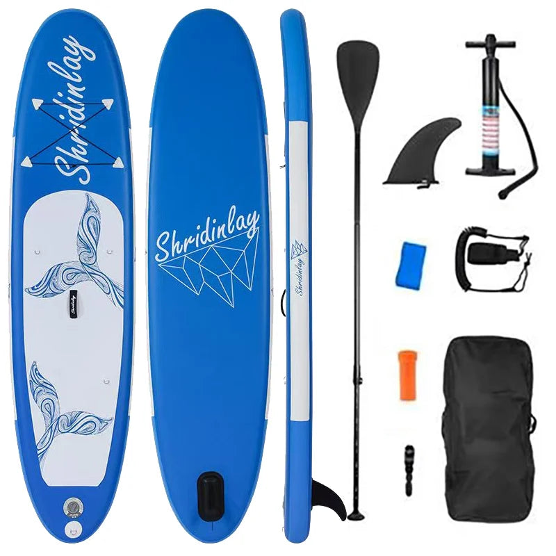 TOURUS  blue wood double layers sup boards melting inflatable stable stand up paddle board 11feet 33inch