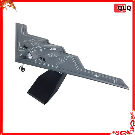 Diecast 1/200 Scale B2 USAF B-2A Bomber Aircraft Airplane Plane Replica Model Toy For Display Collection Holiday gifts