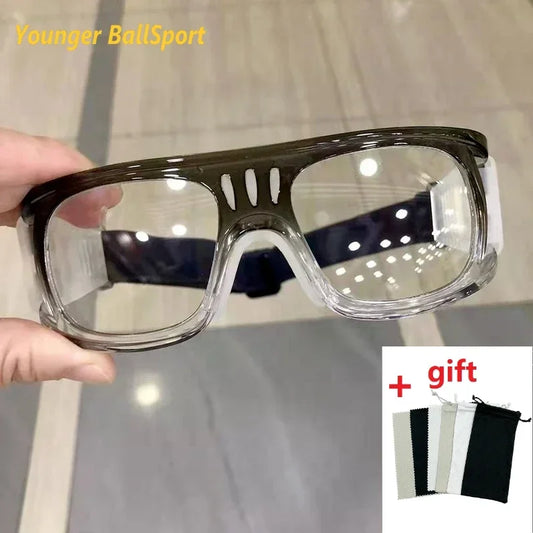 2025 Myopia Basketball Glasses Sport Eyewear Football Gradient Anti-Collision Glasses Removable Training Goggles Cycling Glasses