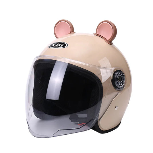 Men's and women's helmets, electric bikes, rain and fog resistant, all season universal motorcycle helmets